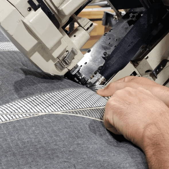 Sewn in Our Own Facility